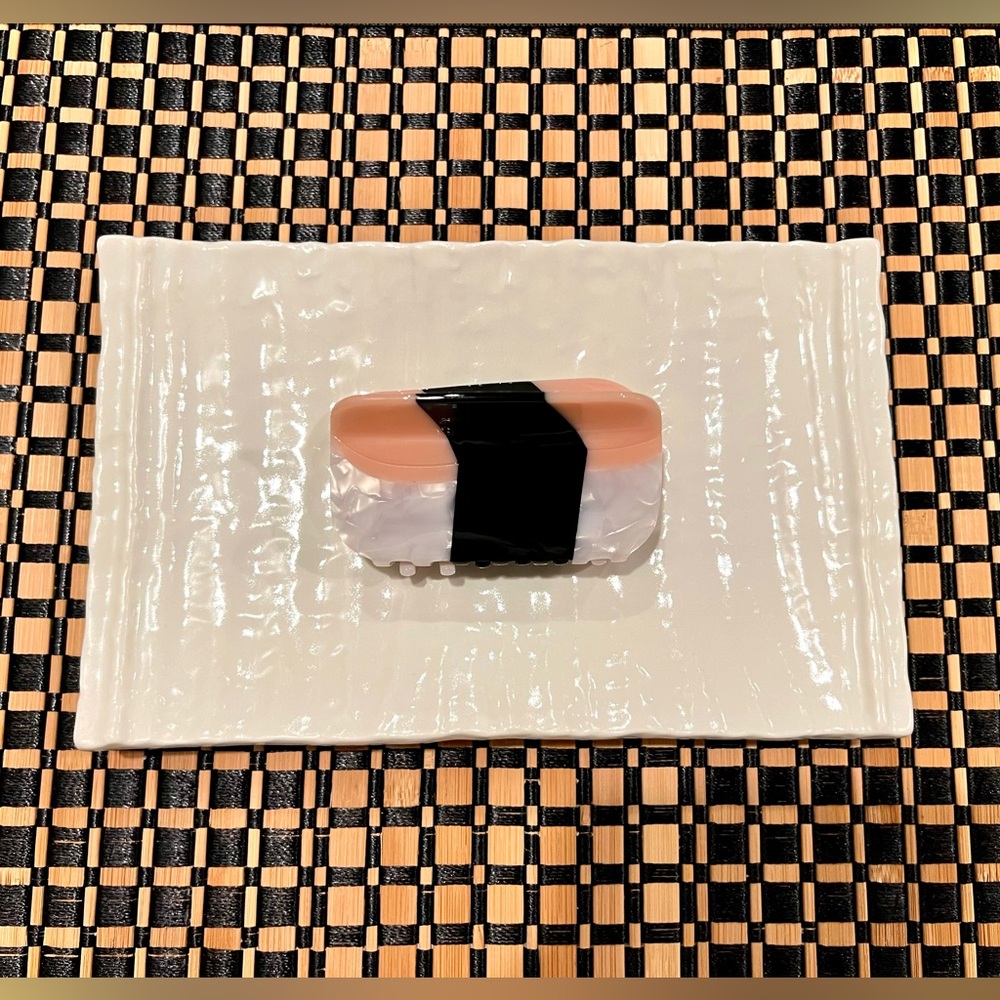 Large Spam Musubi Claw Clip